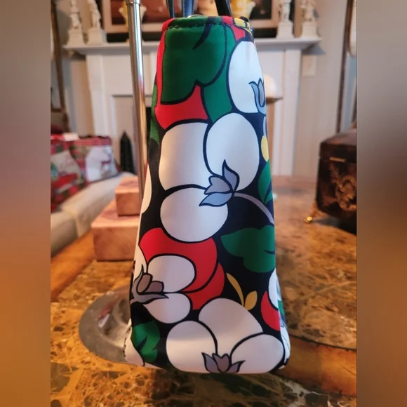 Kate Spade Navy Floral Tote Bag - Picture 3 of 11